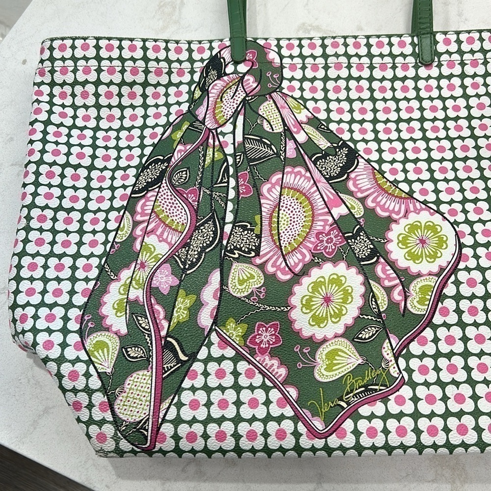 Vera Bradley Double Take Tote Olivia Pink - Picture 4 of 16